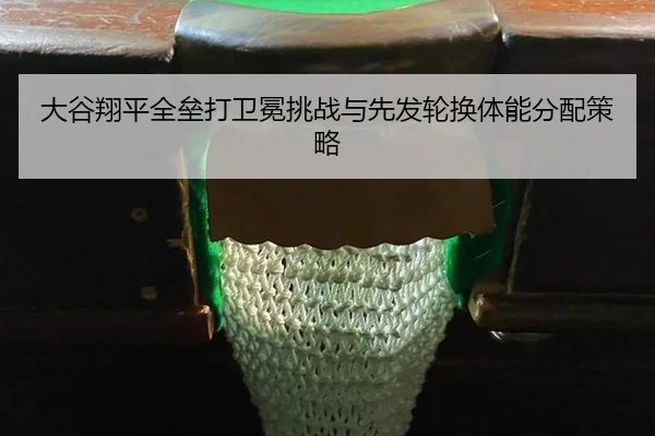 大谷翔平全垒打卫冕挑战与先发轮换体能分配策略